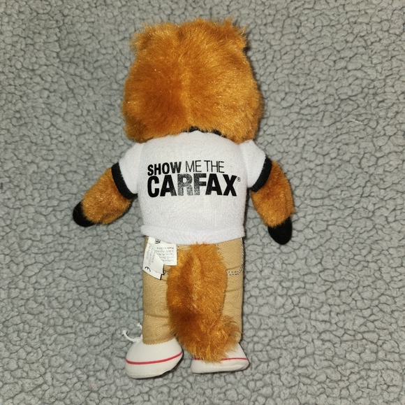 Show Me The Car Fax Car Fox Stuffed Animal - Picture 3 of 4